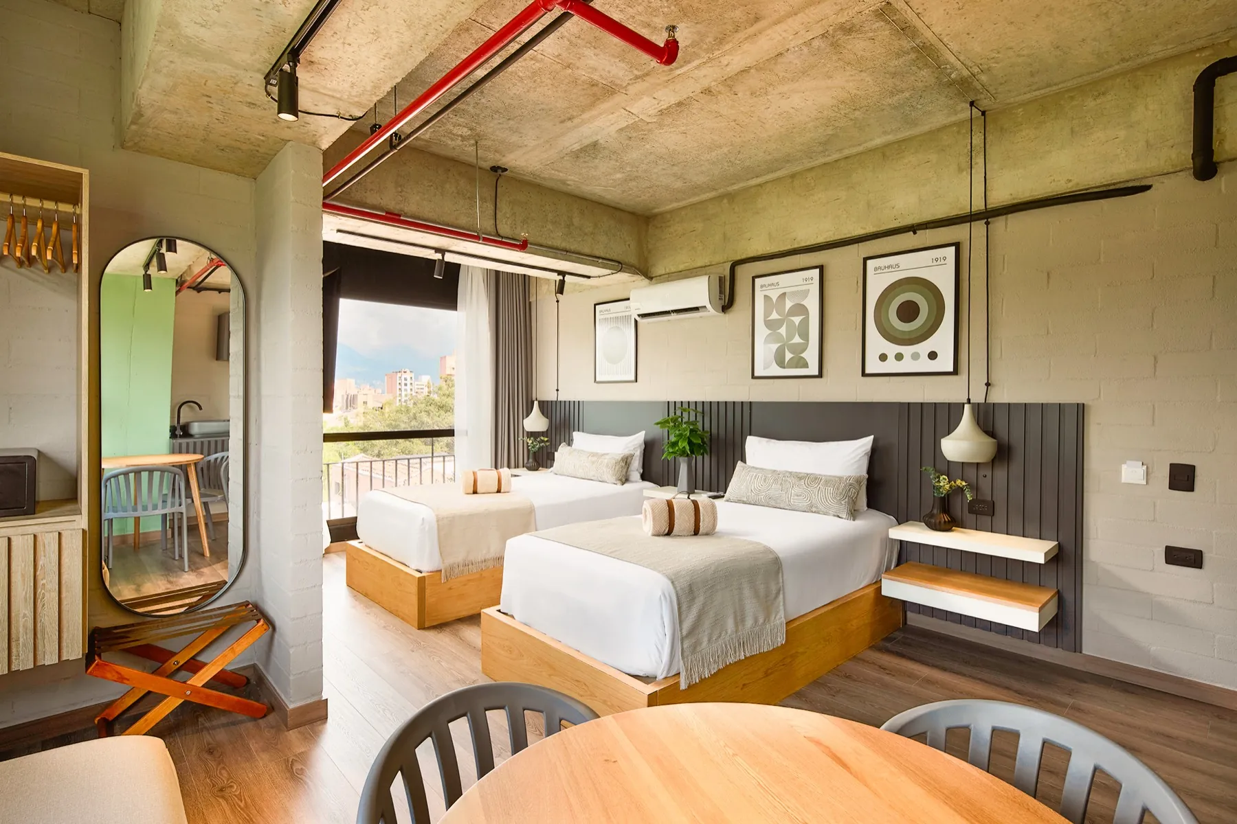 Twin Superior com duas camas no URBIT Social Lofts